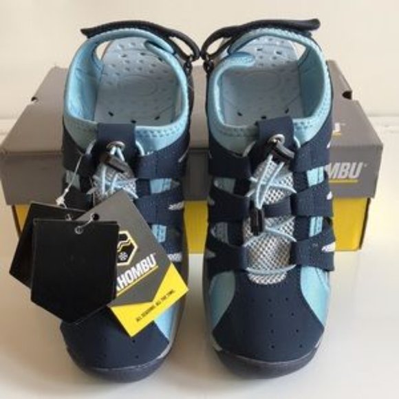 Khombu Cacey Sport Leather Cutout Sport Sandals - Picture 4 of 8